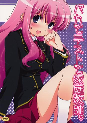 baka to test to katei kyoushi cover