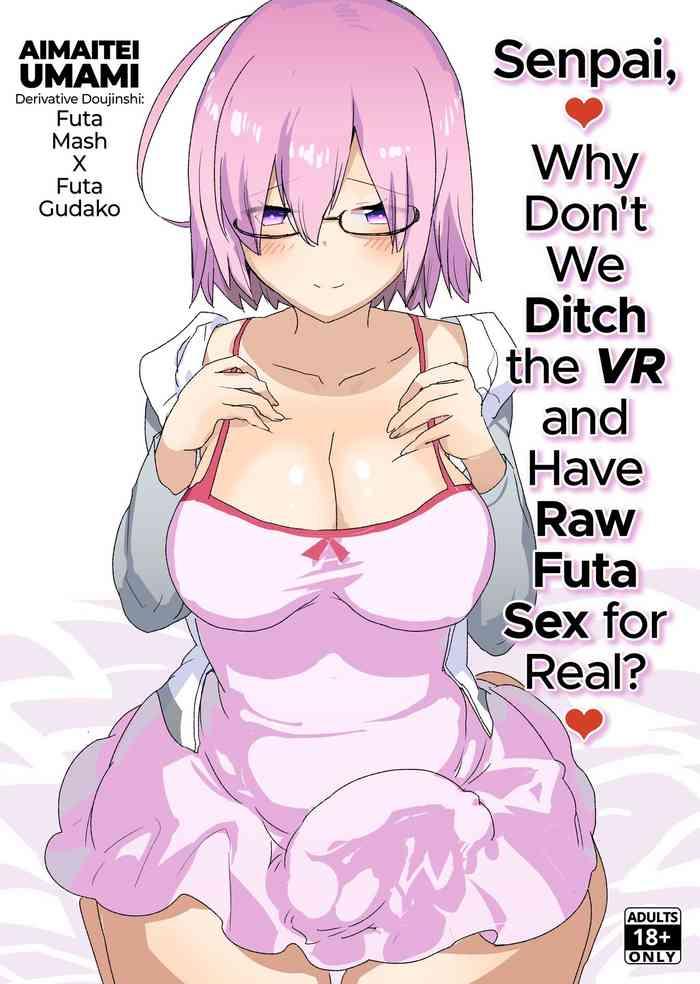 senpai vr yori motto kimochi ii futanari nama ecchi shimasen ka cover