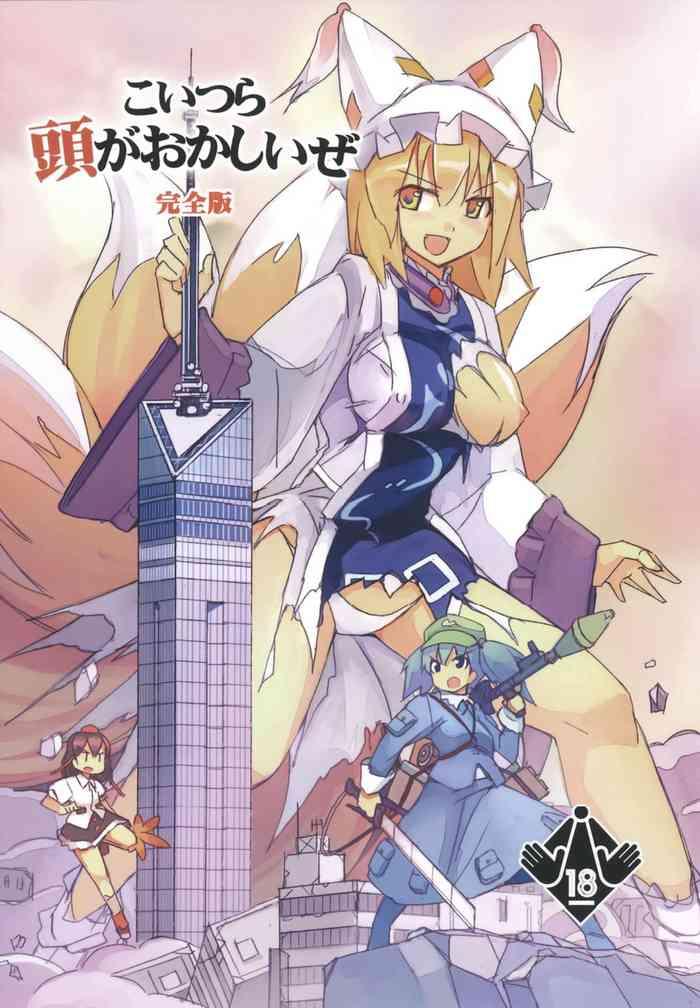 teddy plaza 106m seo tatsuya kuro oolong koitsura atama ga okashii ze kanzenban these guys are crazy kanzenban touhou project english digital cover