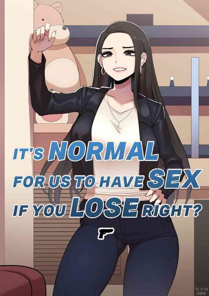 it s normal for us to have sex if you lose right gun edition cover