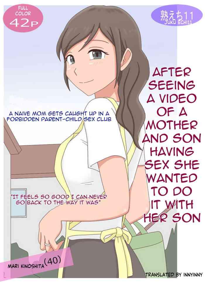 oyako echi no douga o miteitara musuko to shitaku natta hanashi after seeing a mom son sex vid she wants to do her son cover